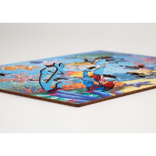 Drewniane puzzle A4 Blanka Olasik 